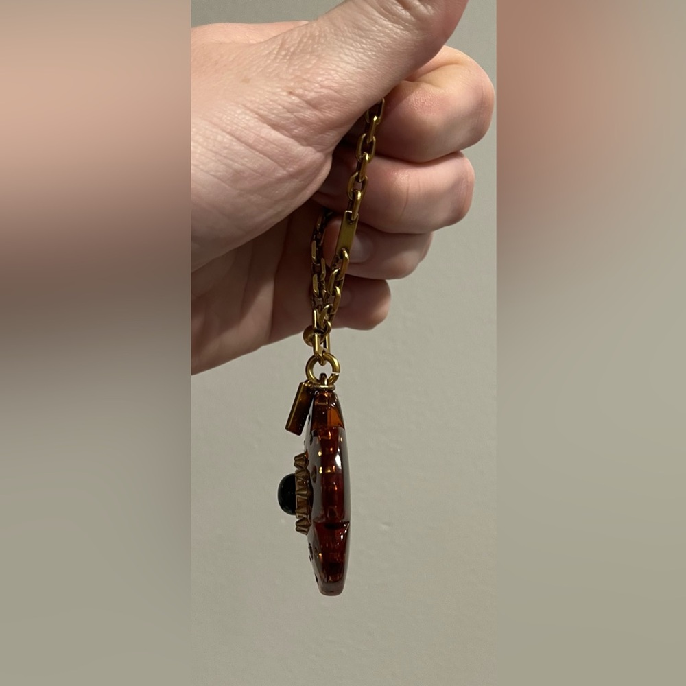 Coach RARE Tea Rose Resin Charm! - Picture 2 of 8